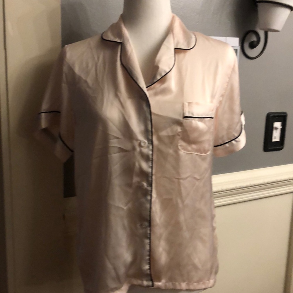Silky pajama set